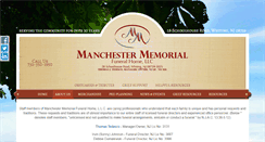 Desktop Screenshot of manchestermemorial.net